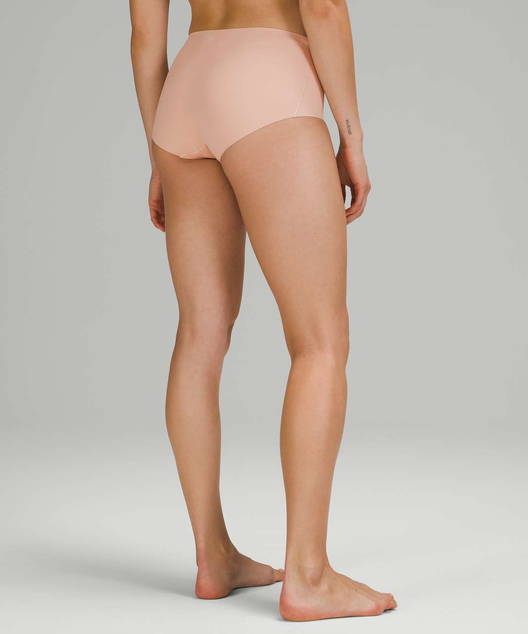 Lululemon InvisiWear Mid Rise Boyshort Underwear - Misty Shell