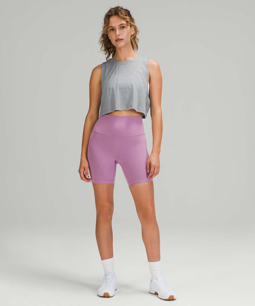 All yours cropped tee (10) and rhino grey dance studio jogger (12) : r/ lululemon