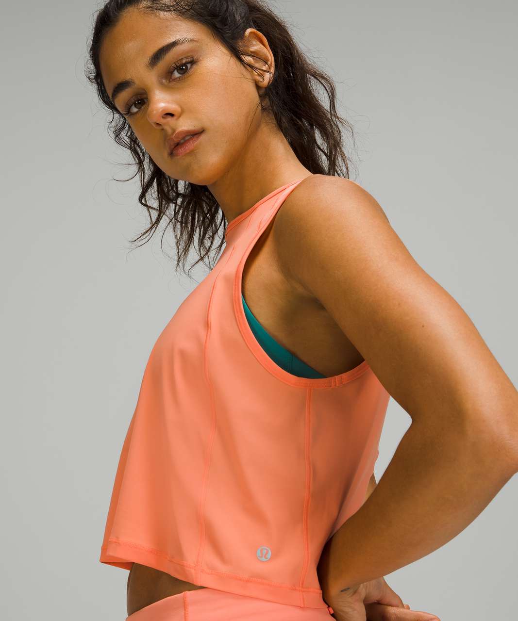 Lululemon Sculpt Tank *Cropped - Golden Apricot