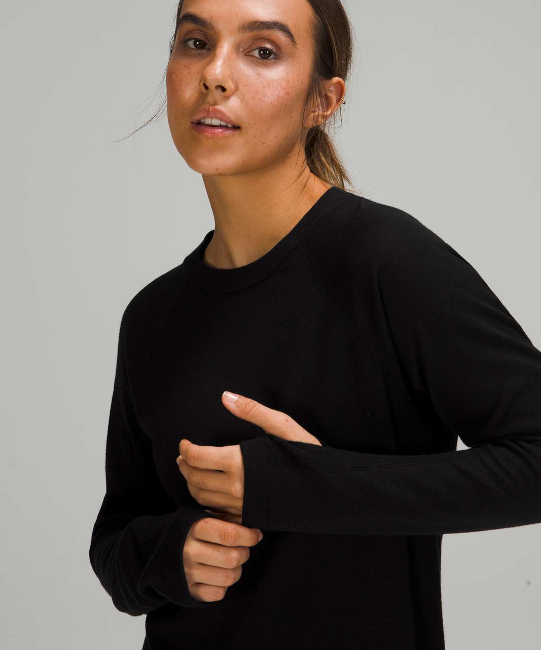 Lululemon Lightweight Boolux Sweater - Black