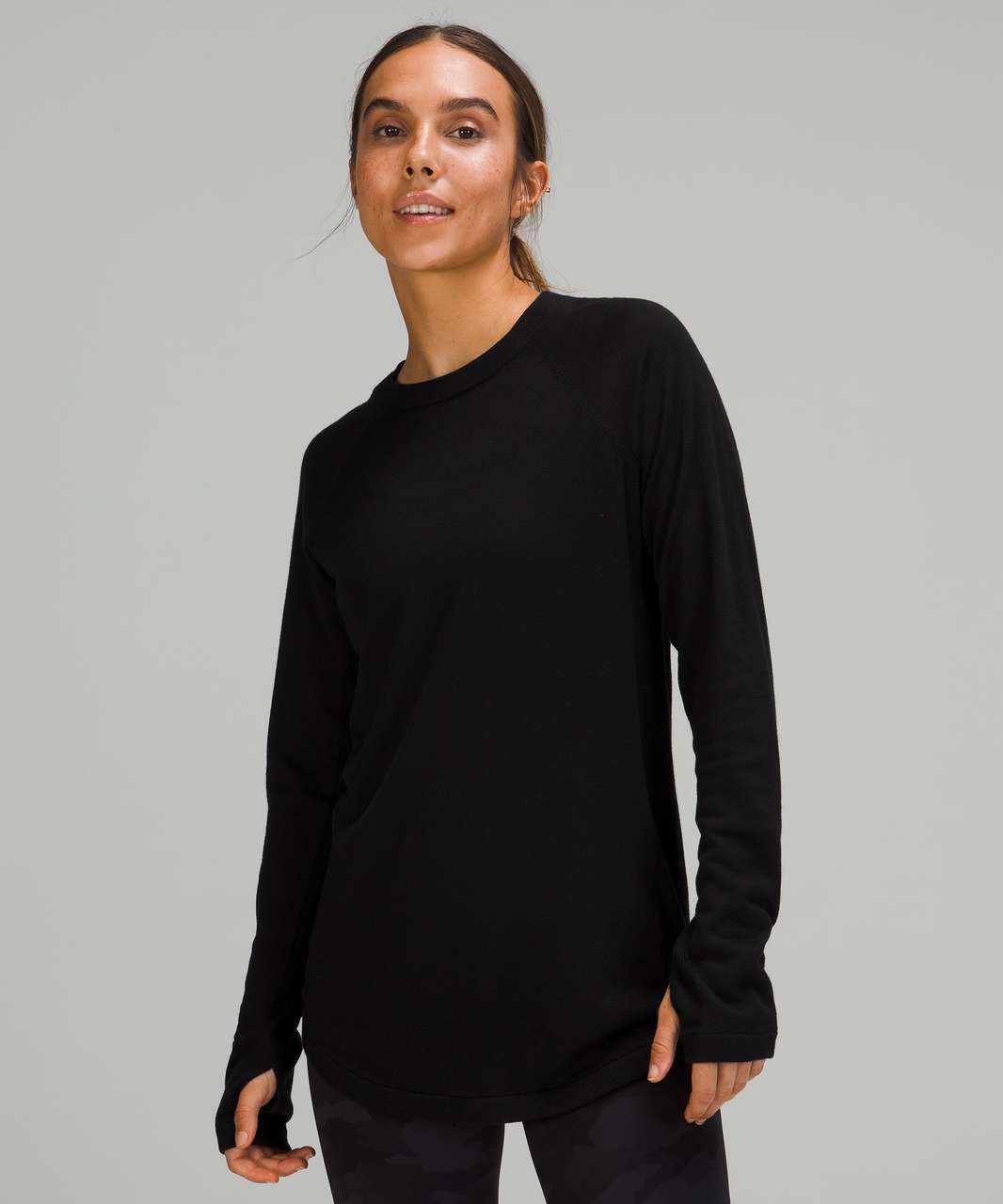 Lululemon New Heights Sweater - Black - lulu fanatics