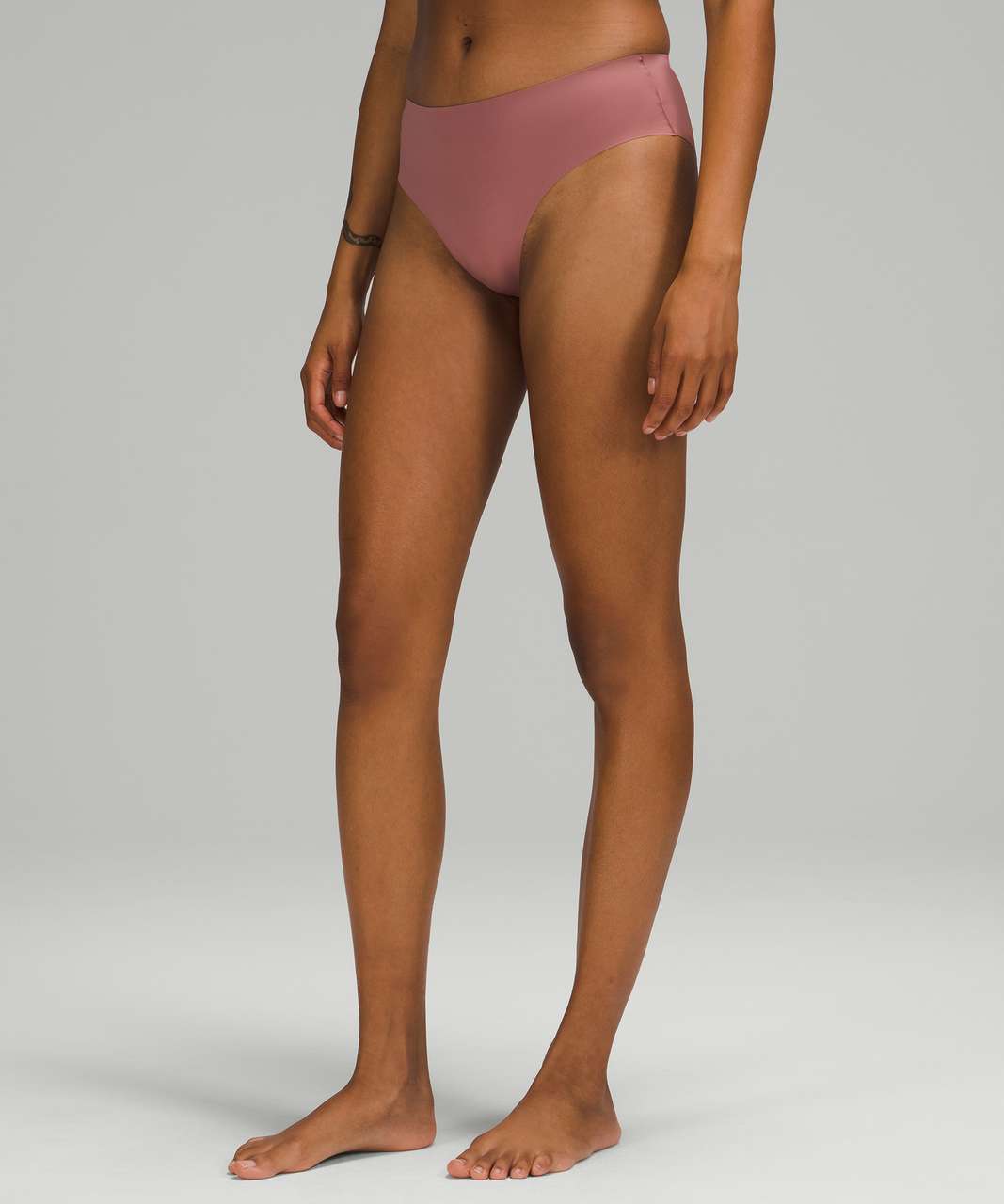 Lululemon InvisiWear Mid Rise Cheeky Bikini Underwear 3 Pack - Ocean Air / Spiced Chai / Gold Spice