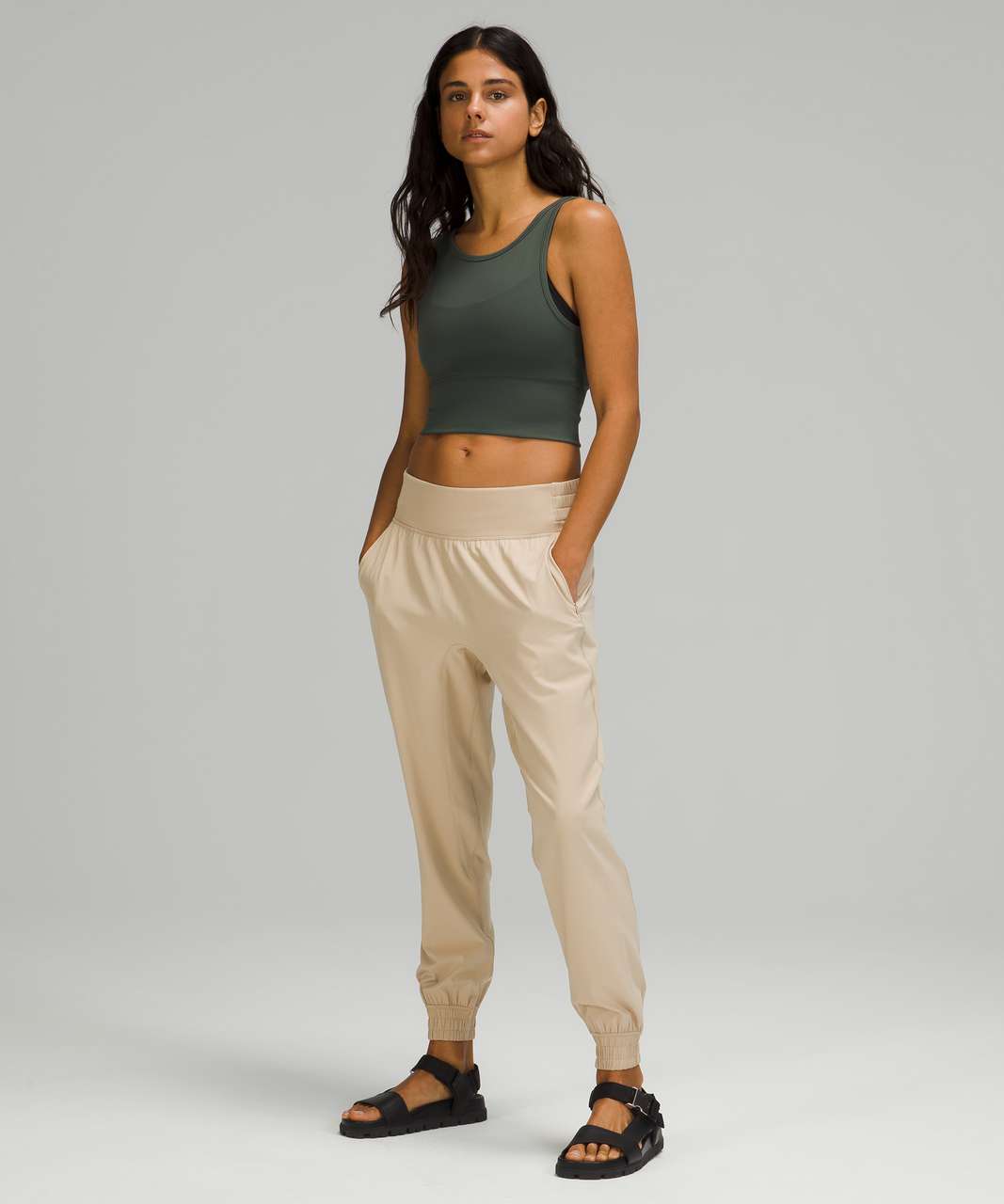 Lululemon Sun Setter High Rise Jogger *Full Length - Trench - lulu fanatics