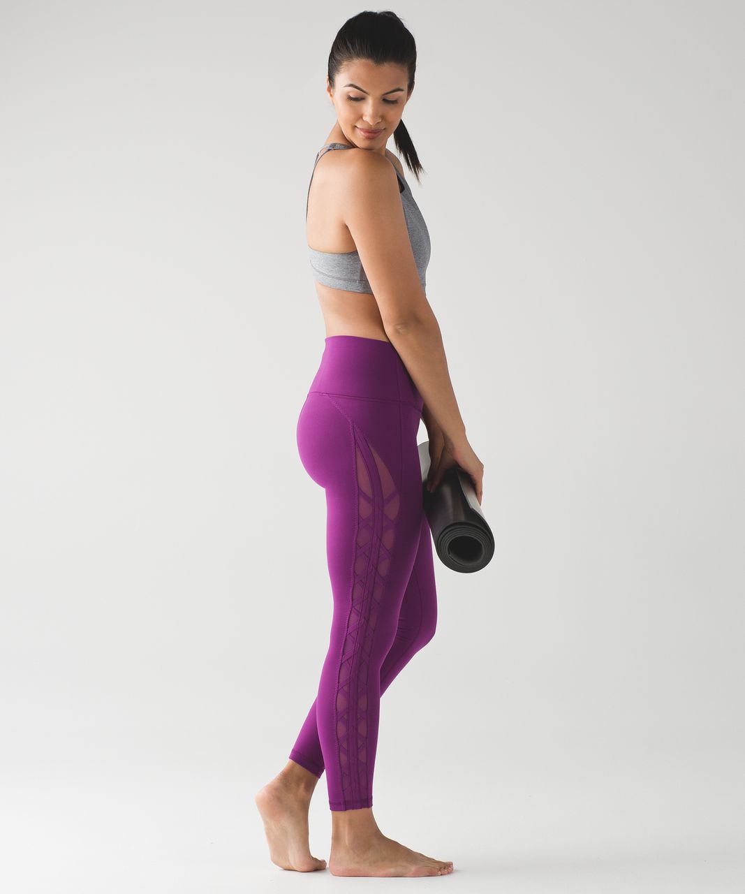 Lululemon High Times Pant (Rhythm) - Chilled Grape