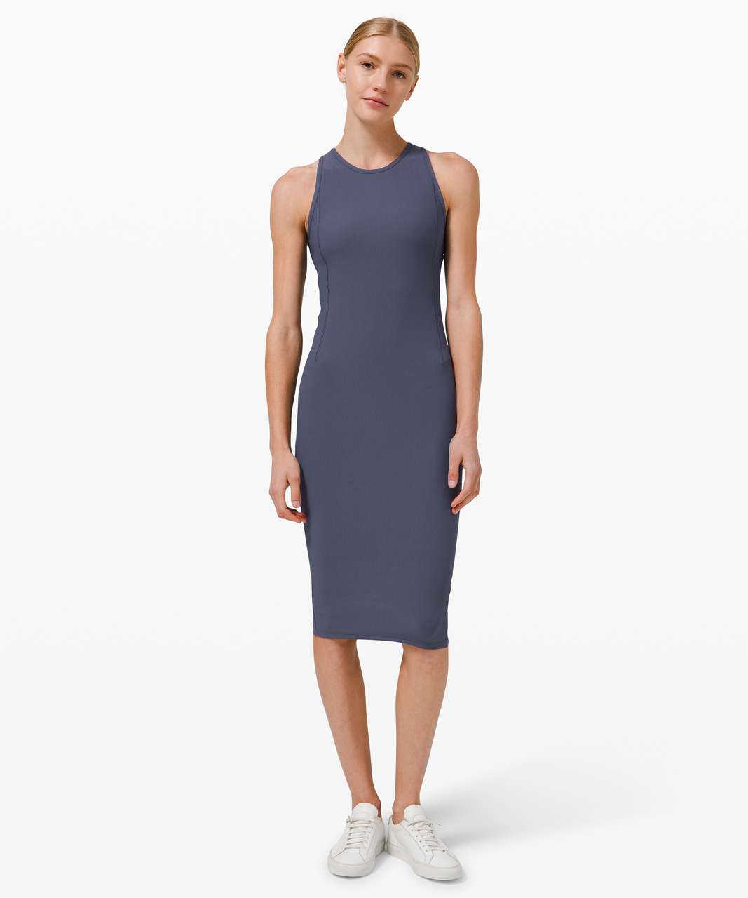 Lululemon Brunch and Back Dress - Stone Blue - lulu fanatics