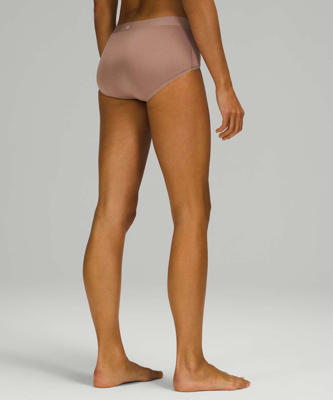 Lululemon UnderEase Mid-Rise Boyshort Underwear - Soft Sand