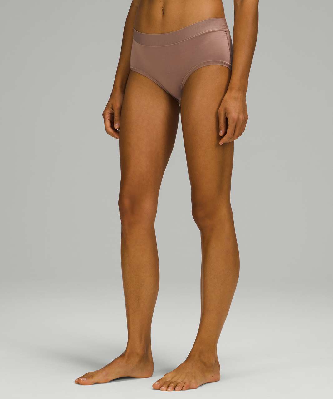 Lululemon UnderEase Mid-Rise Boyshort Underwear - Soft Sand - lulu