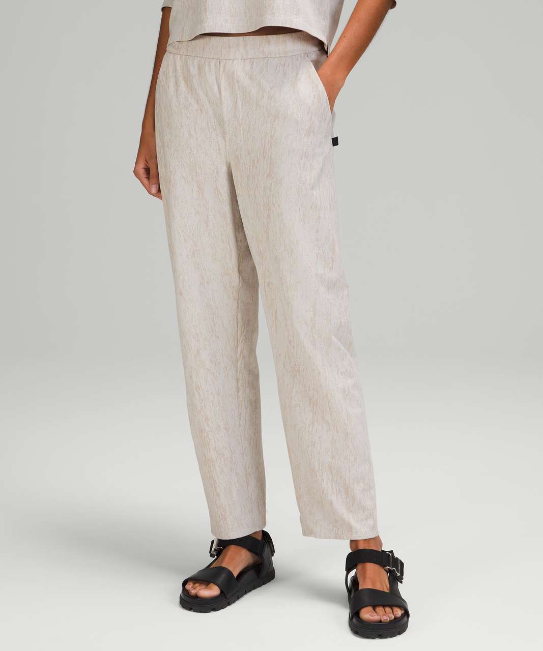 lululemon lab Jacquard Wide-Leg Pant / Material being scratchy : r/lululemon