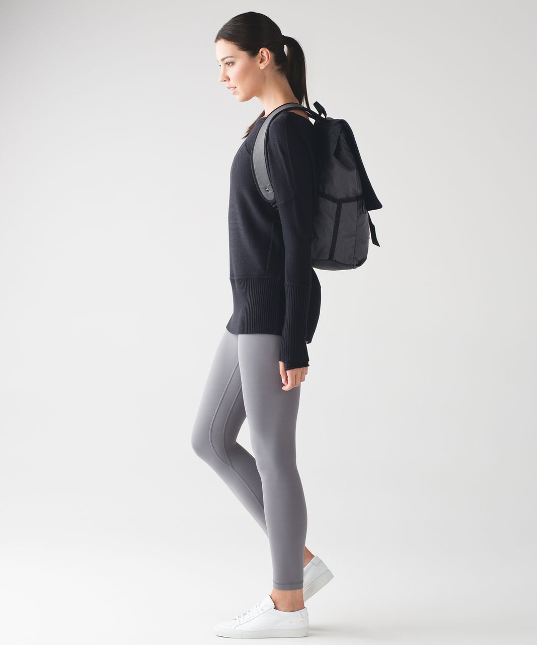 Lululemon Sattva Sweater - Black - lulu fanatics