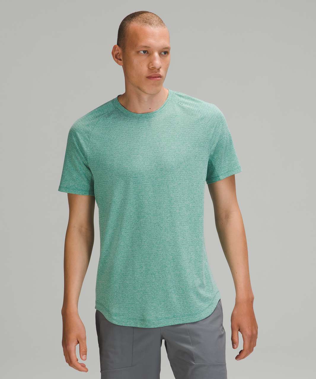 Lululemon Drysense Short Sleeve - Heathered Teal Lagoon