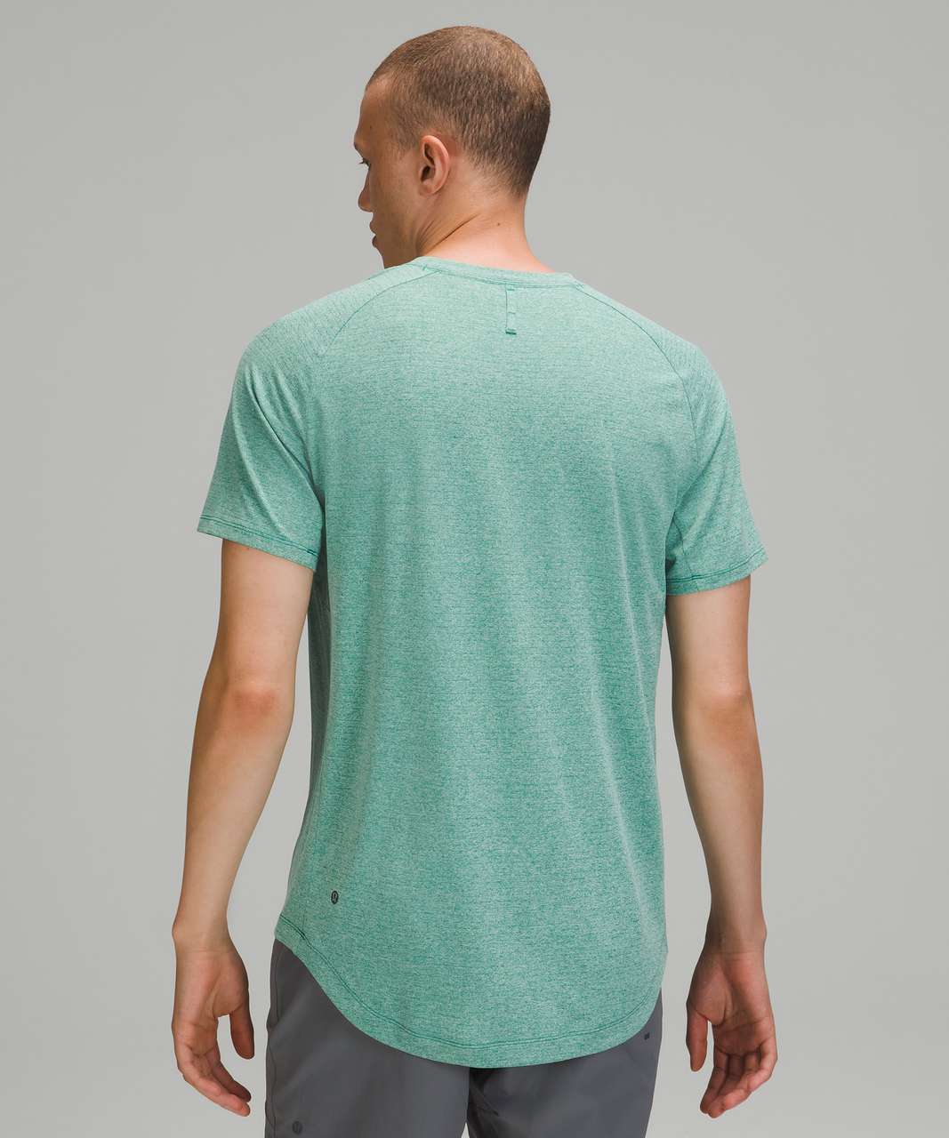 Lululemon Drysense Short Sleeve - Heathered Teal Lagoon