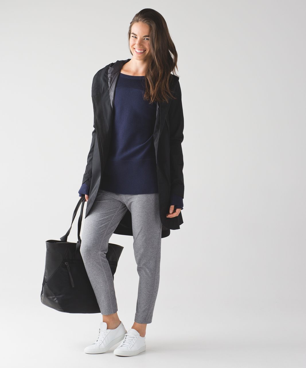 Lululemon Sattva Sweater - Deep Indigo