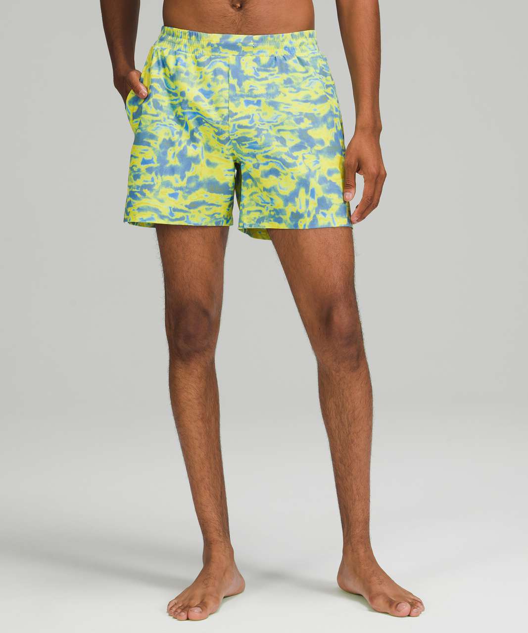 swimming in lululemon shorts