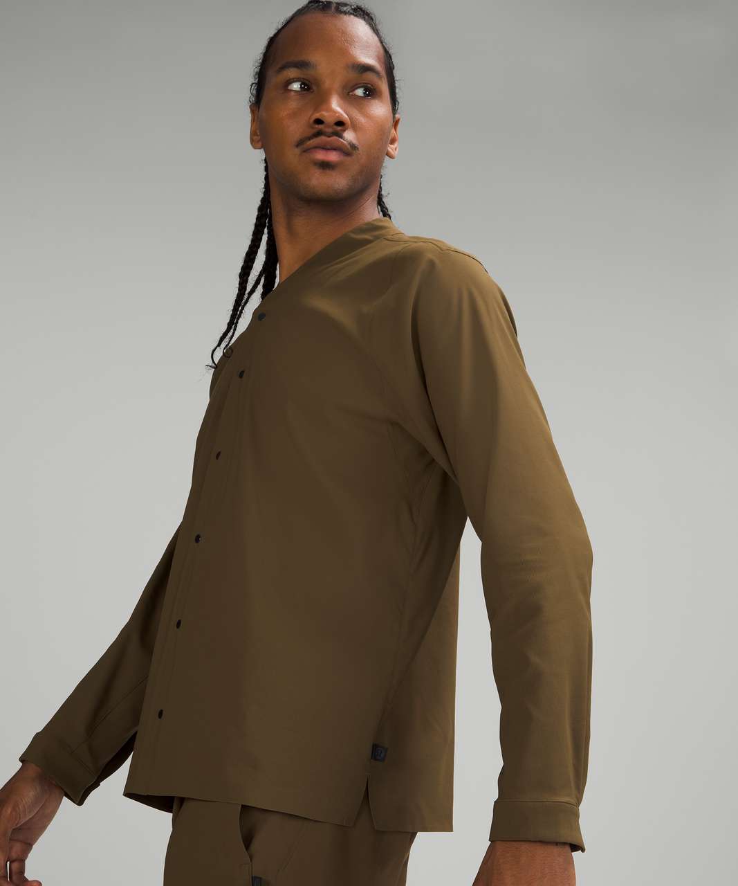 Lululemon lab Snapdown Long Sleeve - Deep Meadow