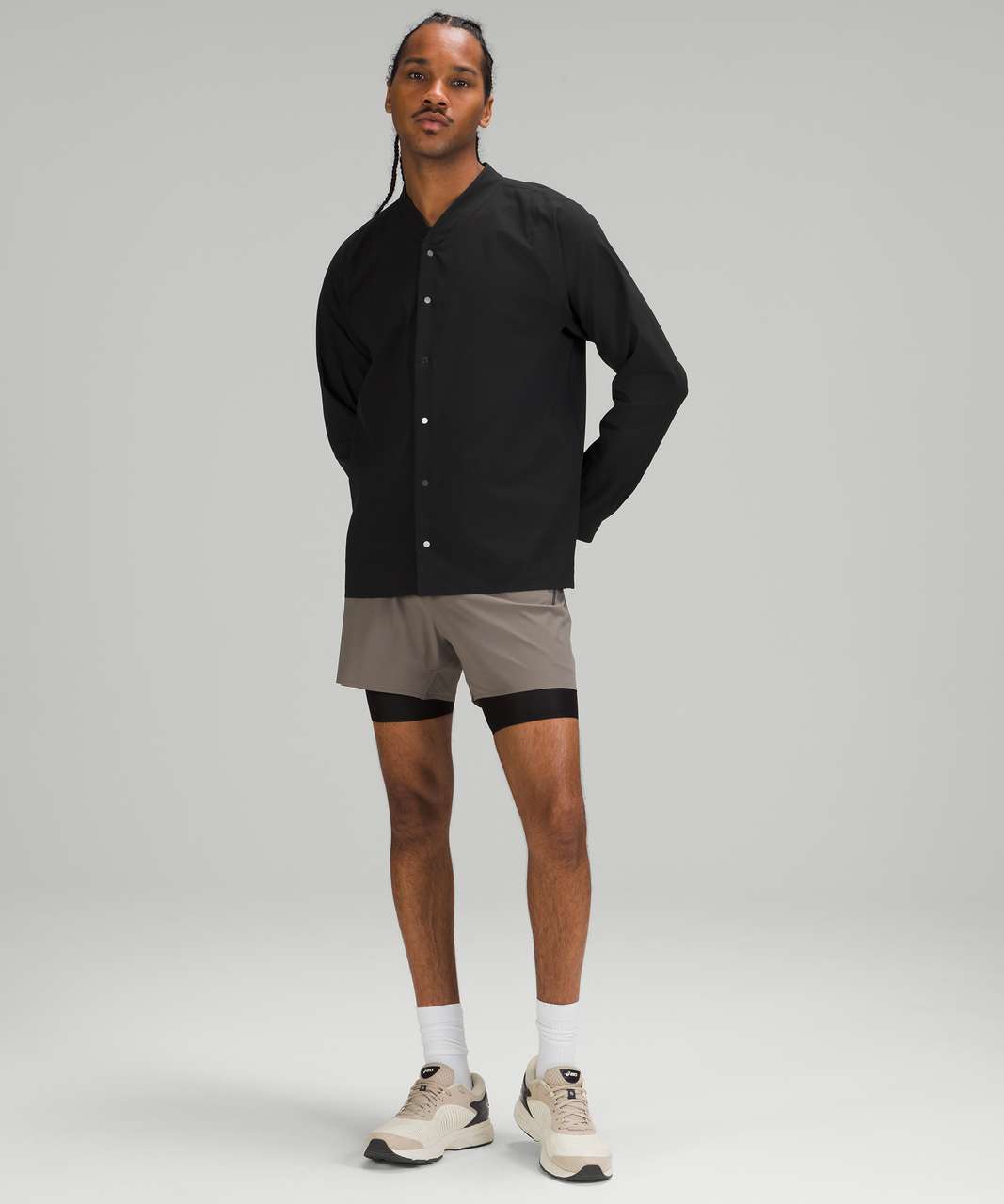 Lululemon lab Snapdown Long Sleeve - Black