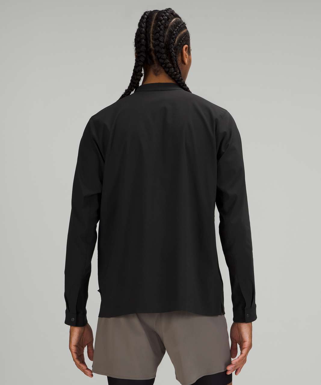 Lululemon lab Snapdown Long Sleeve - Black