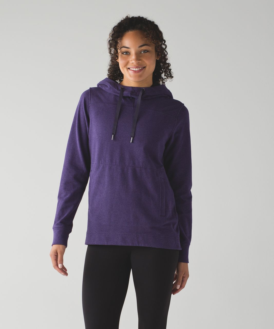 Lululemon Scuba Hoodie III *Terry - Heathered Black - lulu fanatics