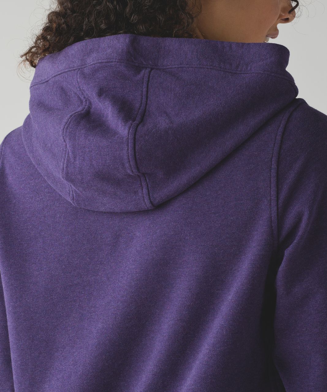 Lululemon Split Pullover - Heathered Black Grape / Black