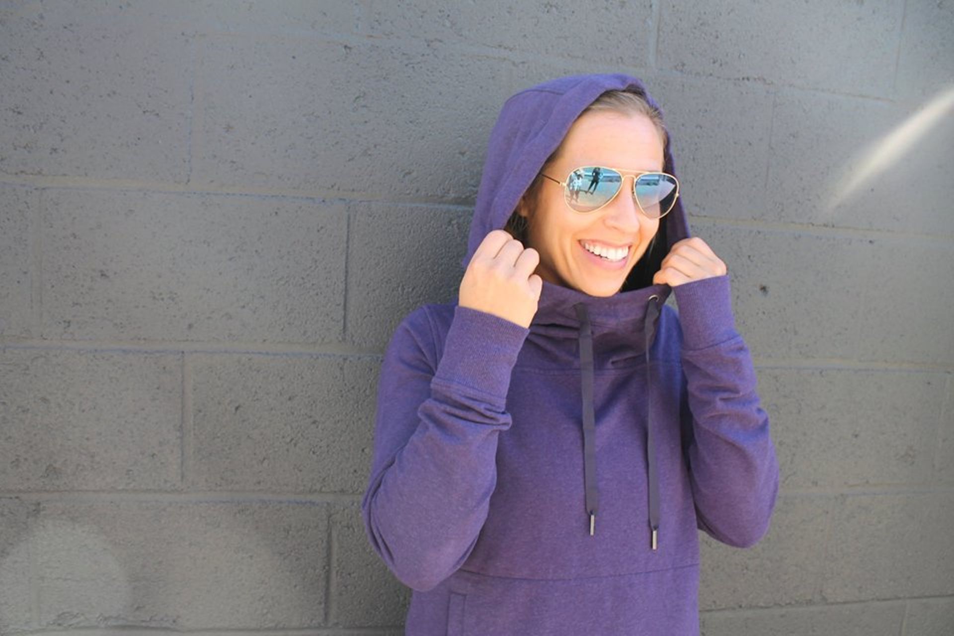 Lululemon Split Pullover - Heathered Black Grape / Black - lulu