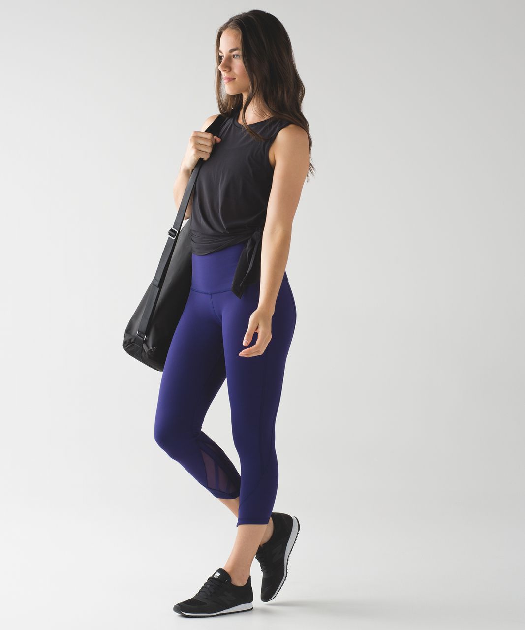 Lululemon Essential Rhythm Crop - Emperor Blue