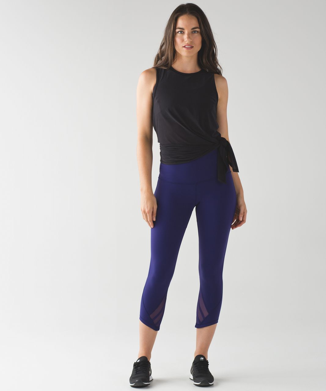 Lululemon Essential Rhythm Crop - Emperor Blue