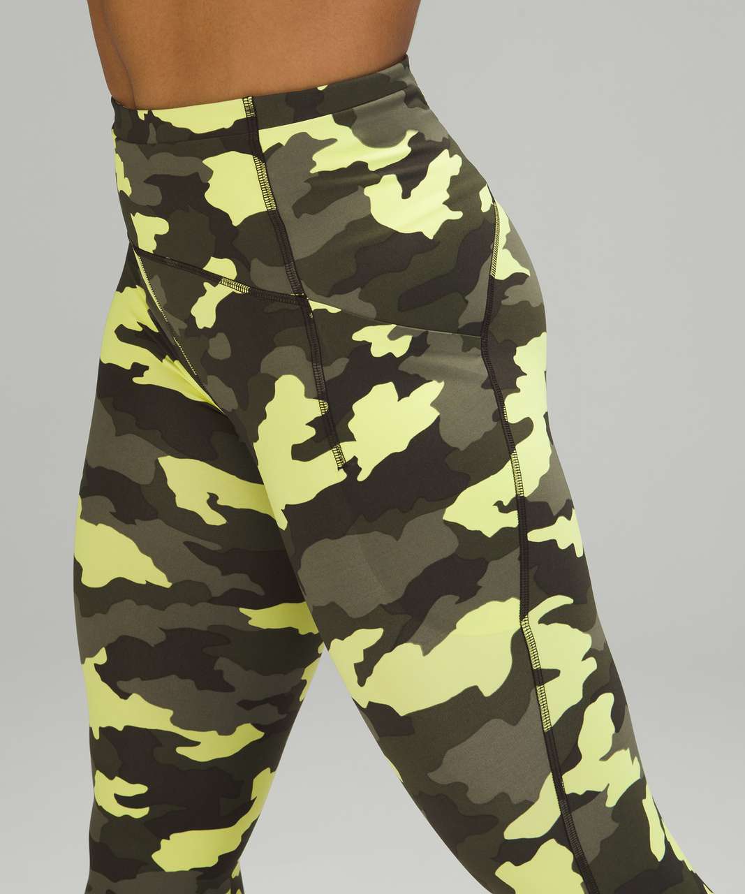 Police Auctions Canada - Women's Lululemon Camo High Rise Crop