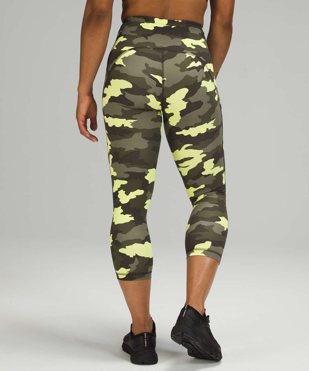 Lululemon Swift Speed High-Rise Crop 21 - Heritage 365 Camo Crispin Green  Multi - lulu fanatics