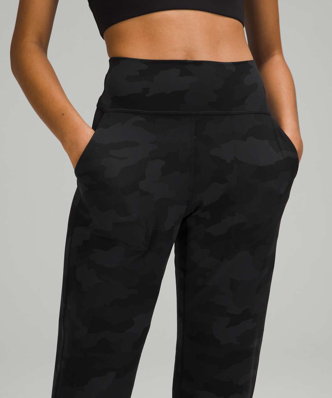 Lululemon Surge Joggers In Heritage 365 Camo Black