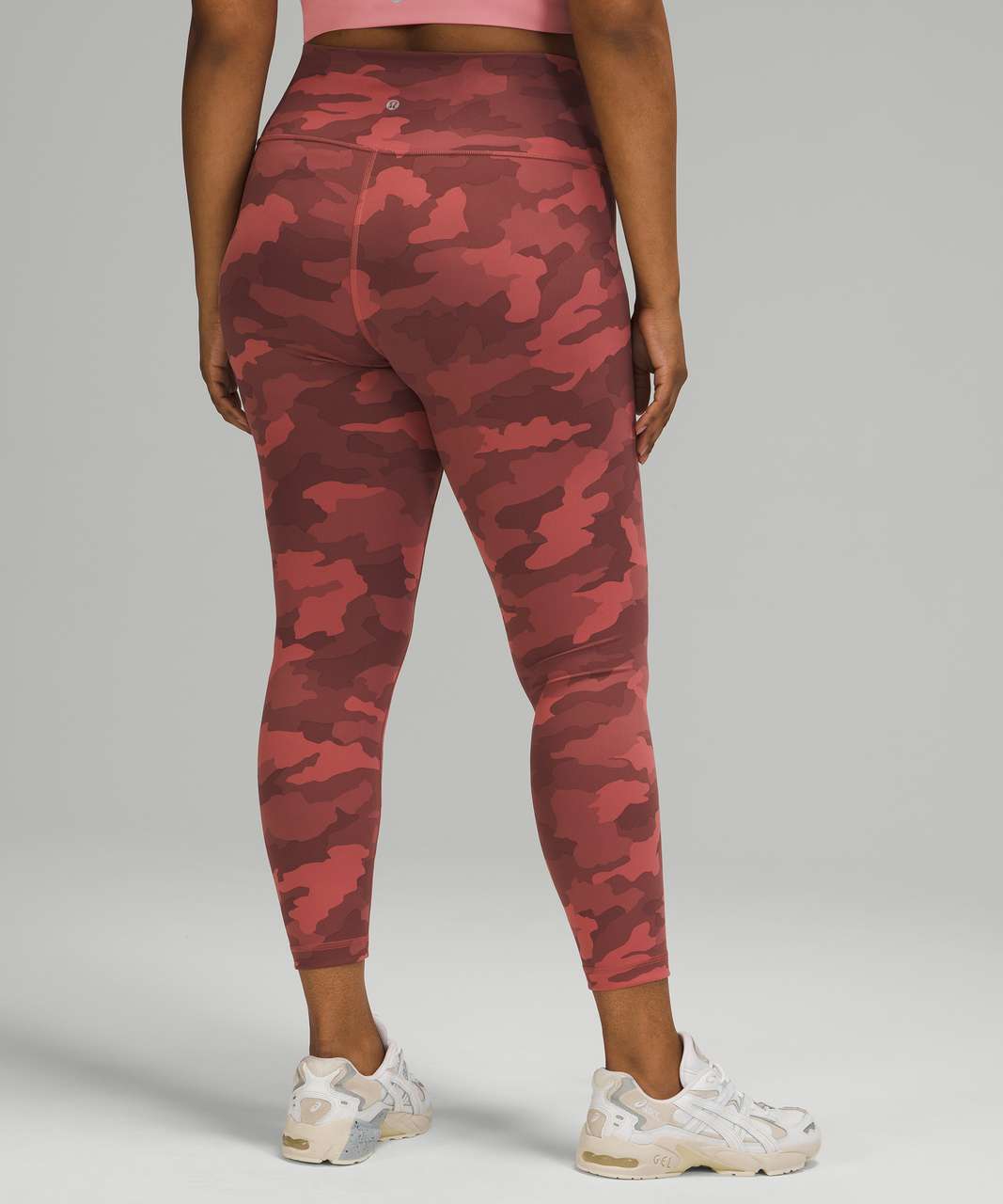 Lululemon Wunder Train High-Rise Tight 25 - Heritage 365 Camo Smoky Red  Night Sea Multi - lulu fanatics