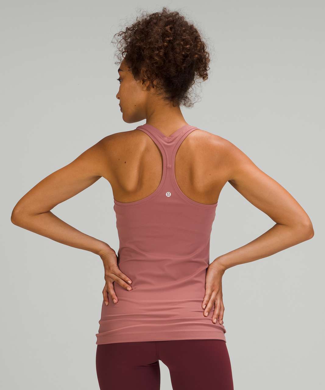 Buy Lululemon Cool Racerback Tank Top Nulu - Brown At 39% Off