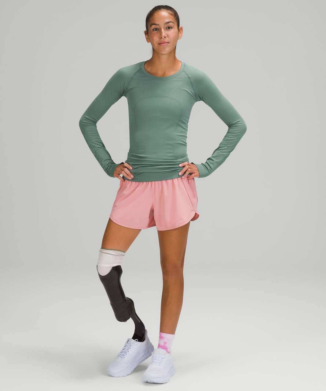 Lululemon Swiftly Tech Long Sleeve 2.0 - Tidewater Teal / Tidewater Teal