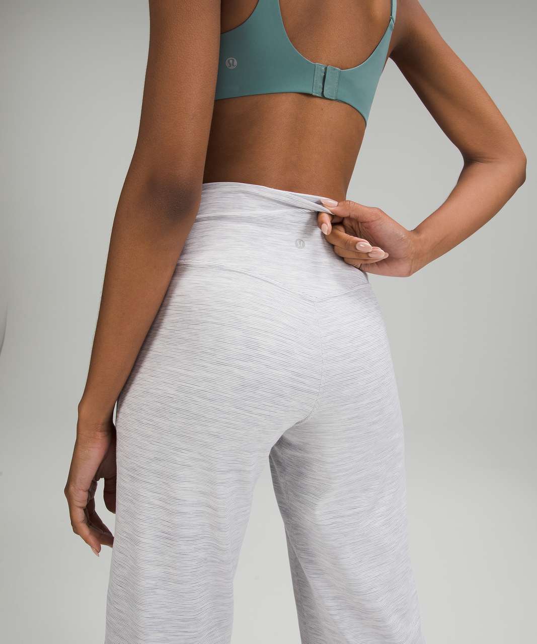 Lululemon Align Wide Leg Super-High-Rise Crop *23" - Wee Are From Space Nimbus Battleship
