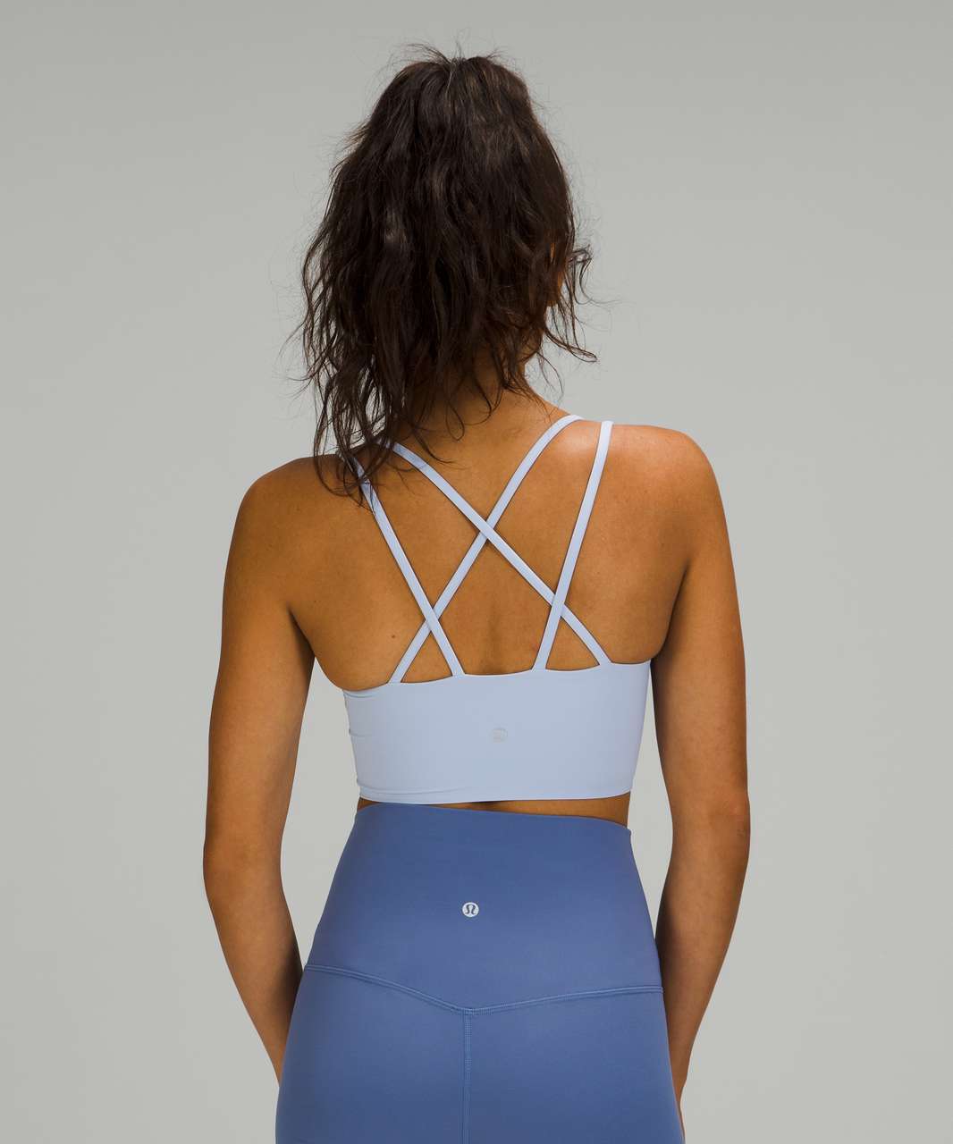 Lululemon OUTLET  Like a Cloud BH Lang, Blue Linen im SALE