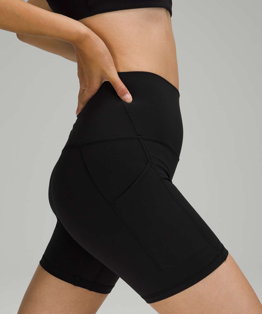 lululemon Align™ High-Rise Short 6, Black Granite