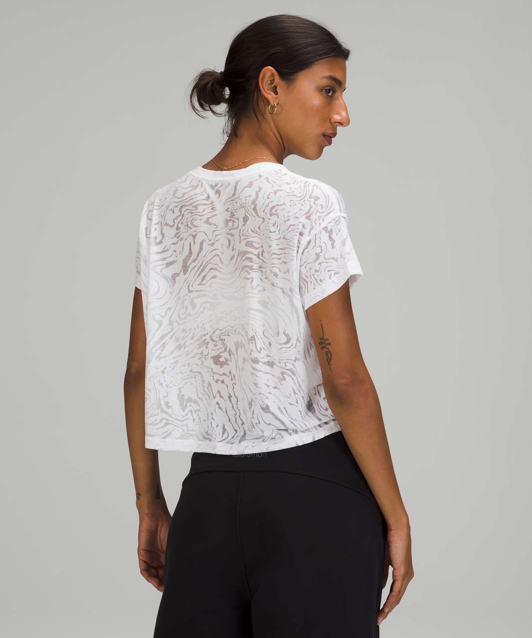 Lululemon Cates Tee *Veil - White