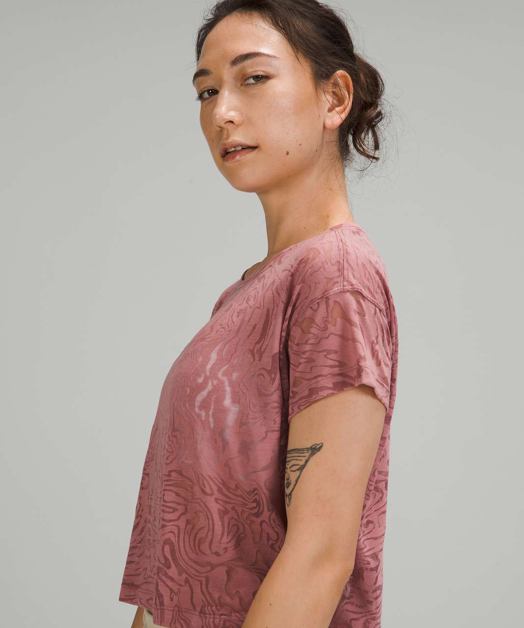 Lululemon Cates Tee - Pink Lychee - lulu fanatics