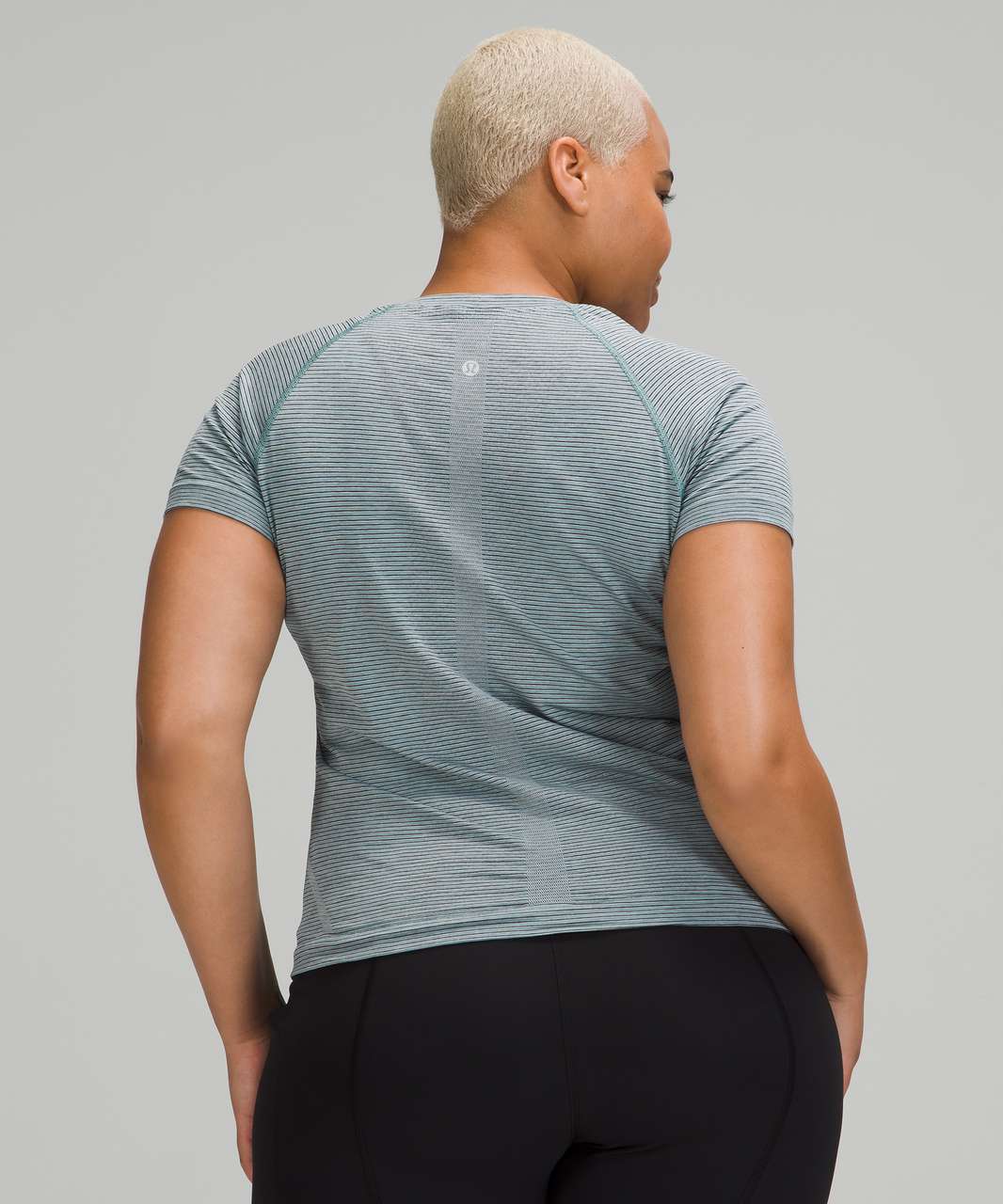 Lululemon Swiftly Tech Short Sleeve 2.0 - Disconnect Rhino Grey / Vapor -  lulu fanatics