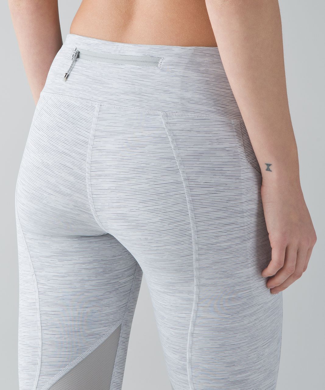 Lululemon Pace Rival Crop - Wee Are From Space Nimbus Battleship / Seal Grey