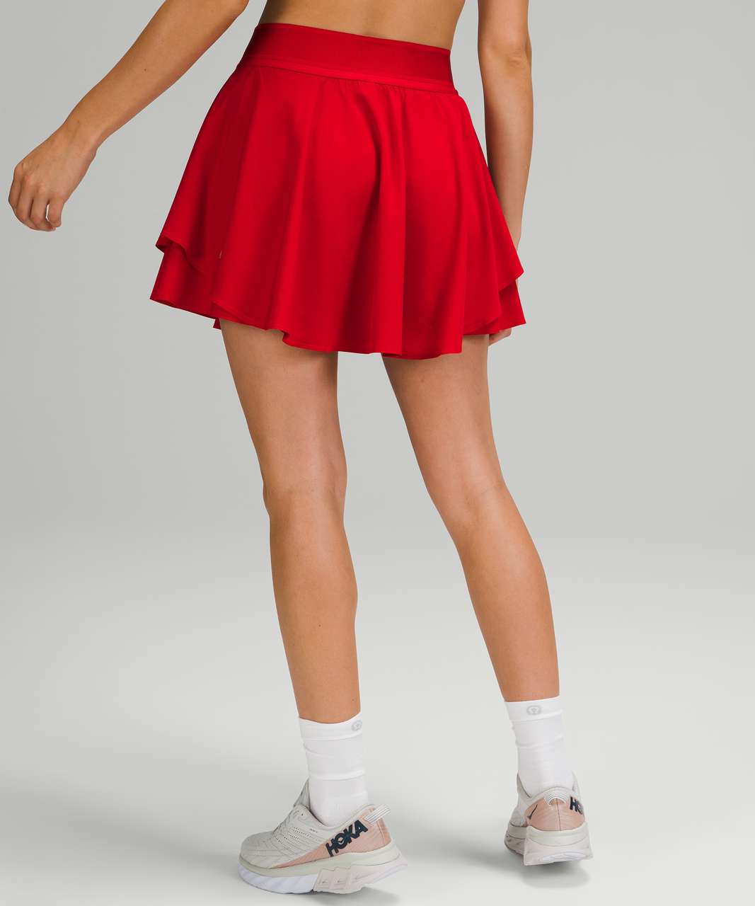 Lululemon Court Rival High Rise Skirt Tall - Dark Red