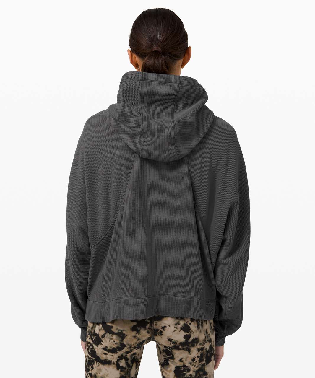 Lululemon Mellow In Hoodie *Waffle - Graphite Grey