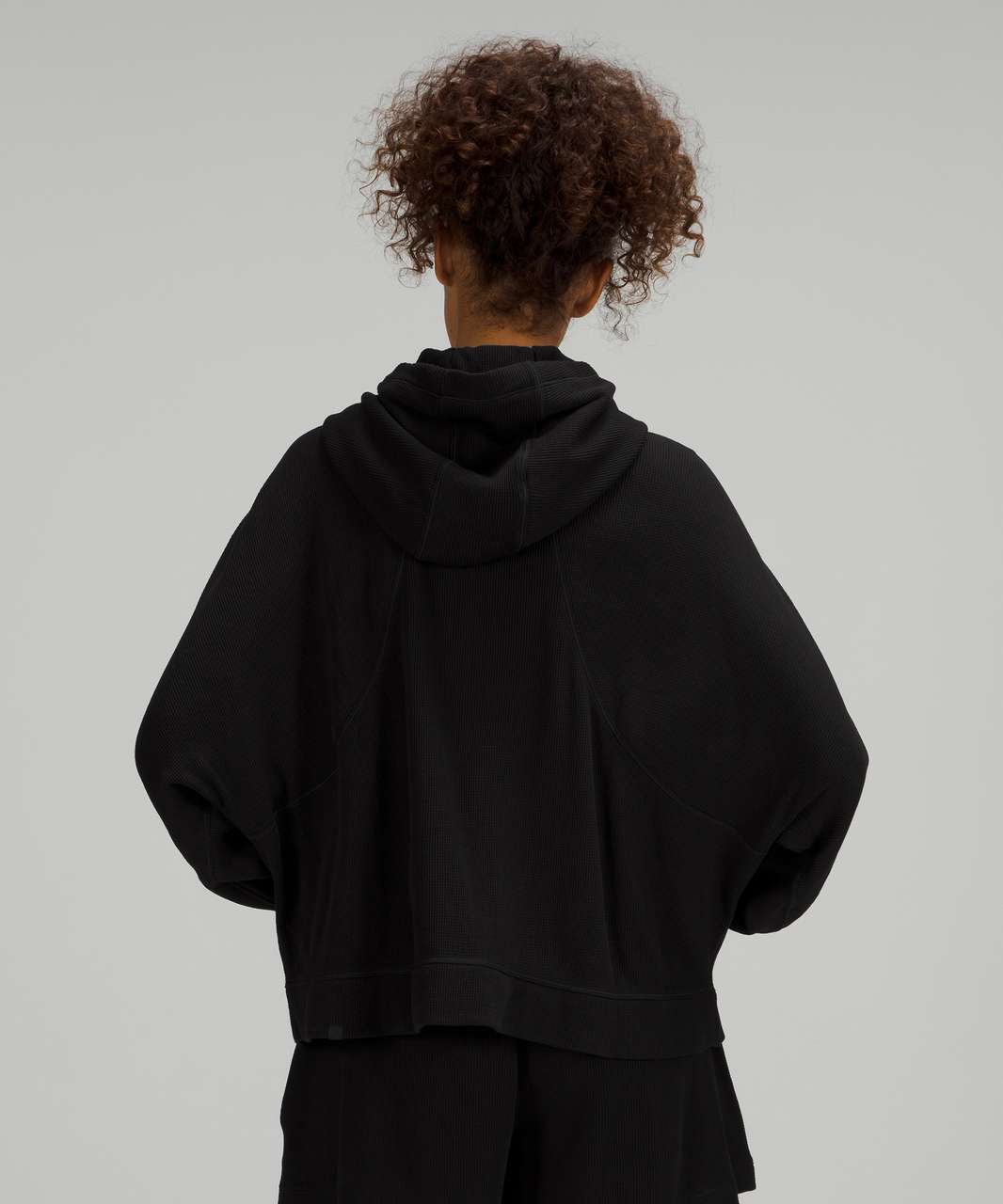 Lululemon Mellow In Hoodie *Waffle - Black