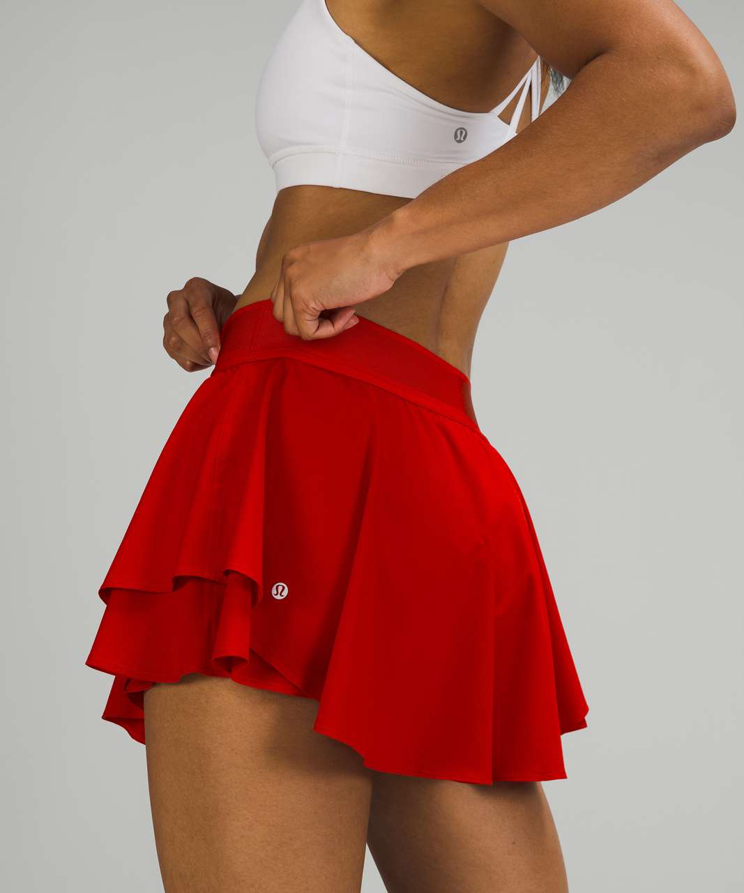 Lululemon Court Rival High Rise Skirt - Dark Red