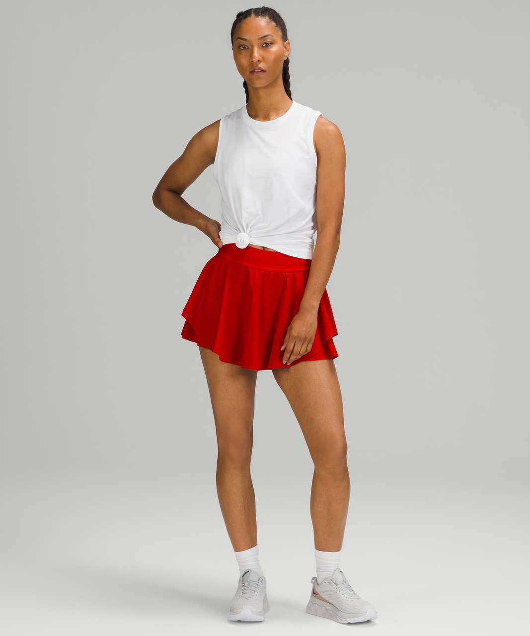 Lululemon Court Rival High Rise Skirt - Dark Red