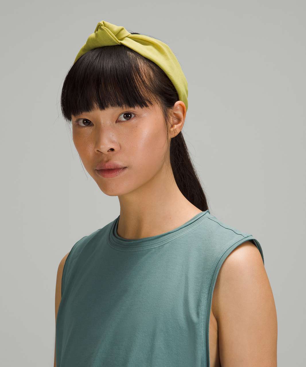 Lululemon Knot Stopping Headband - Yellow Pear