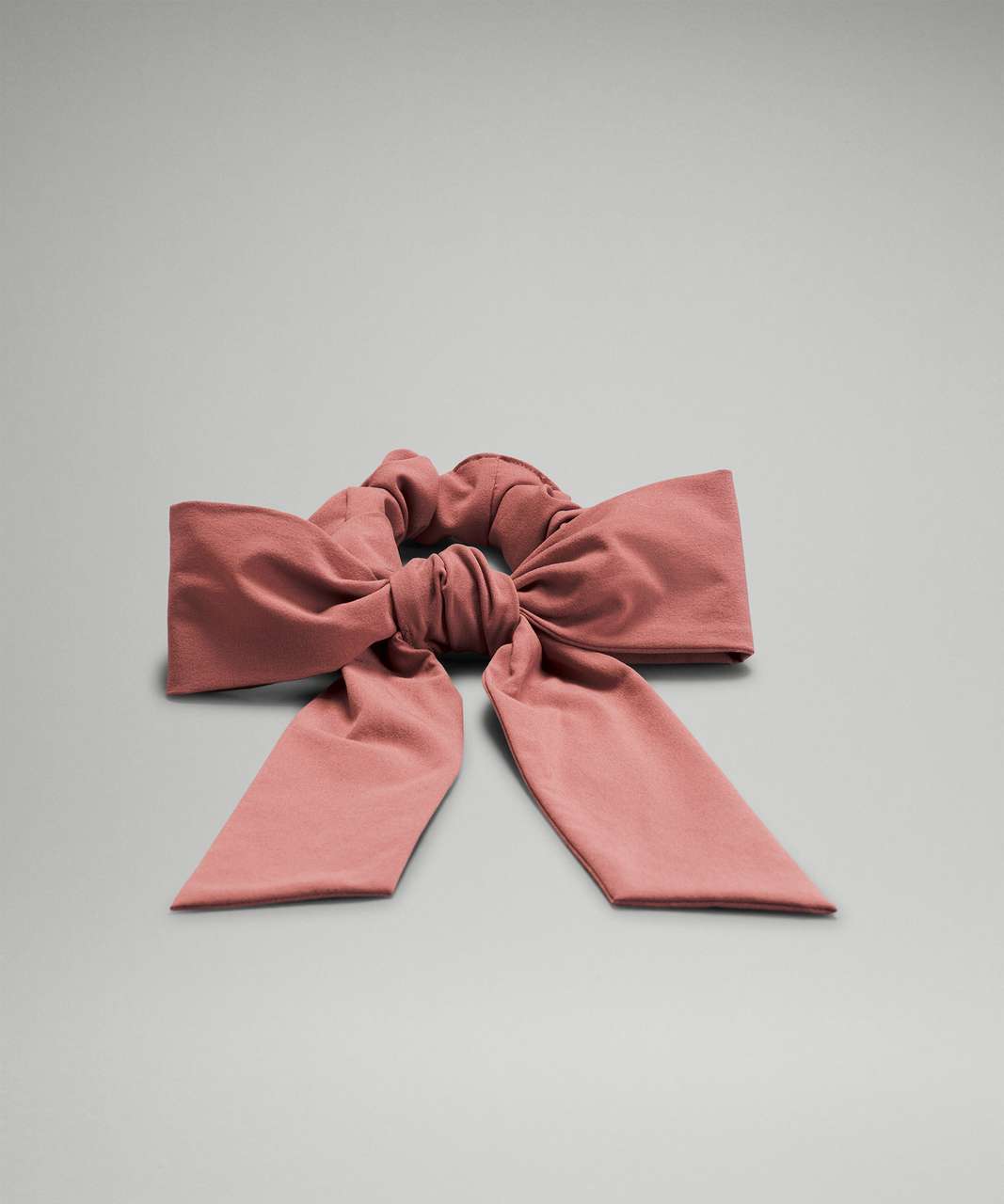 Lululemon Uplifting Scrunchie *Big Bow - Spiced Chai