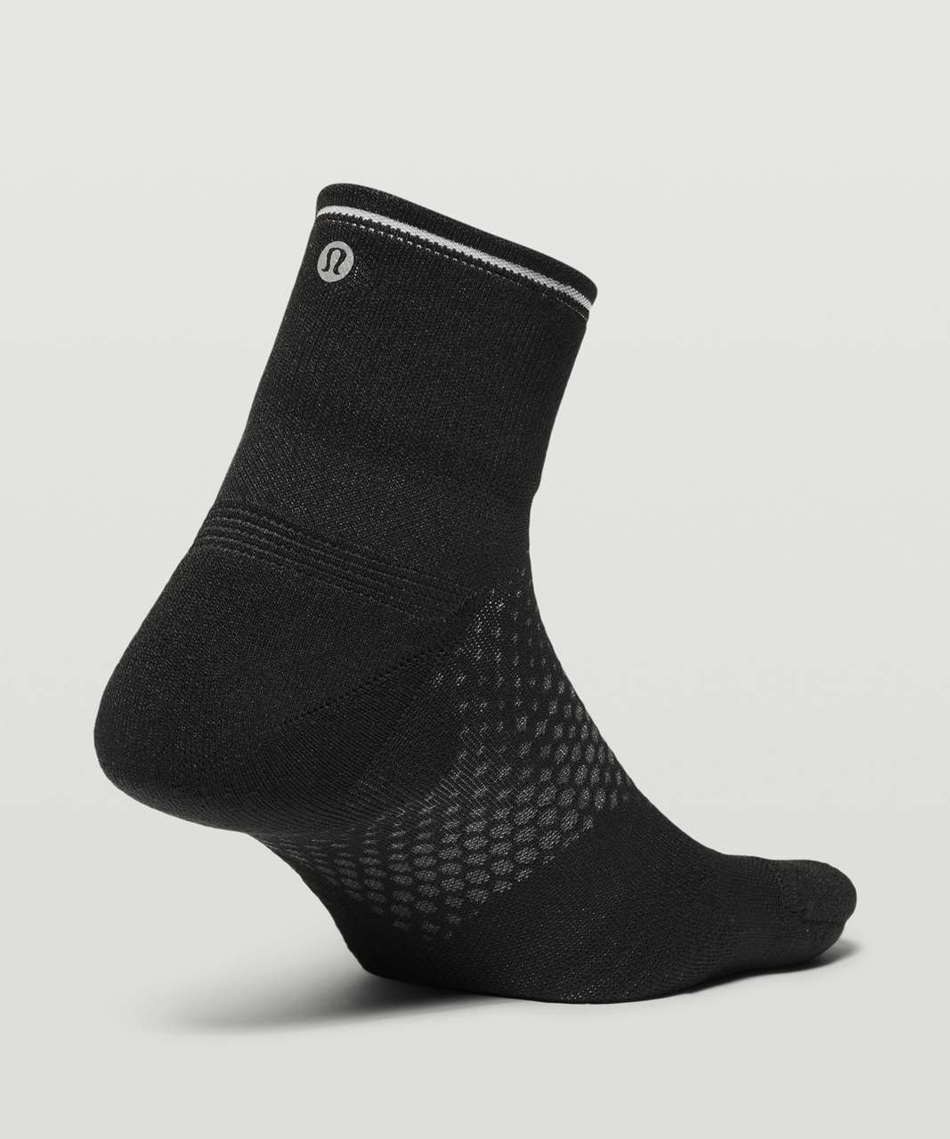 Lululemon MacroPillow Ankle Run Sock - Black