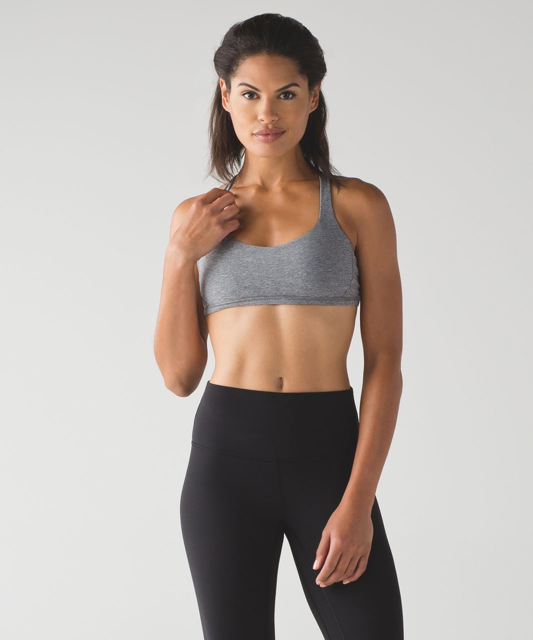 Lululemon Free To Be Zen Bra - Heathered Slate