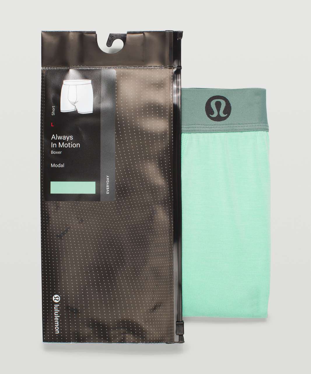 Lululemon Always In Motion Boxer 5" - Wild Mint