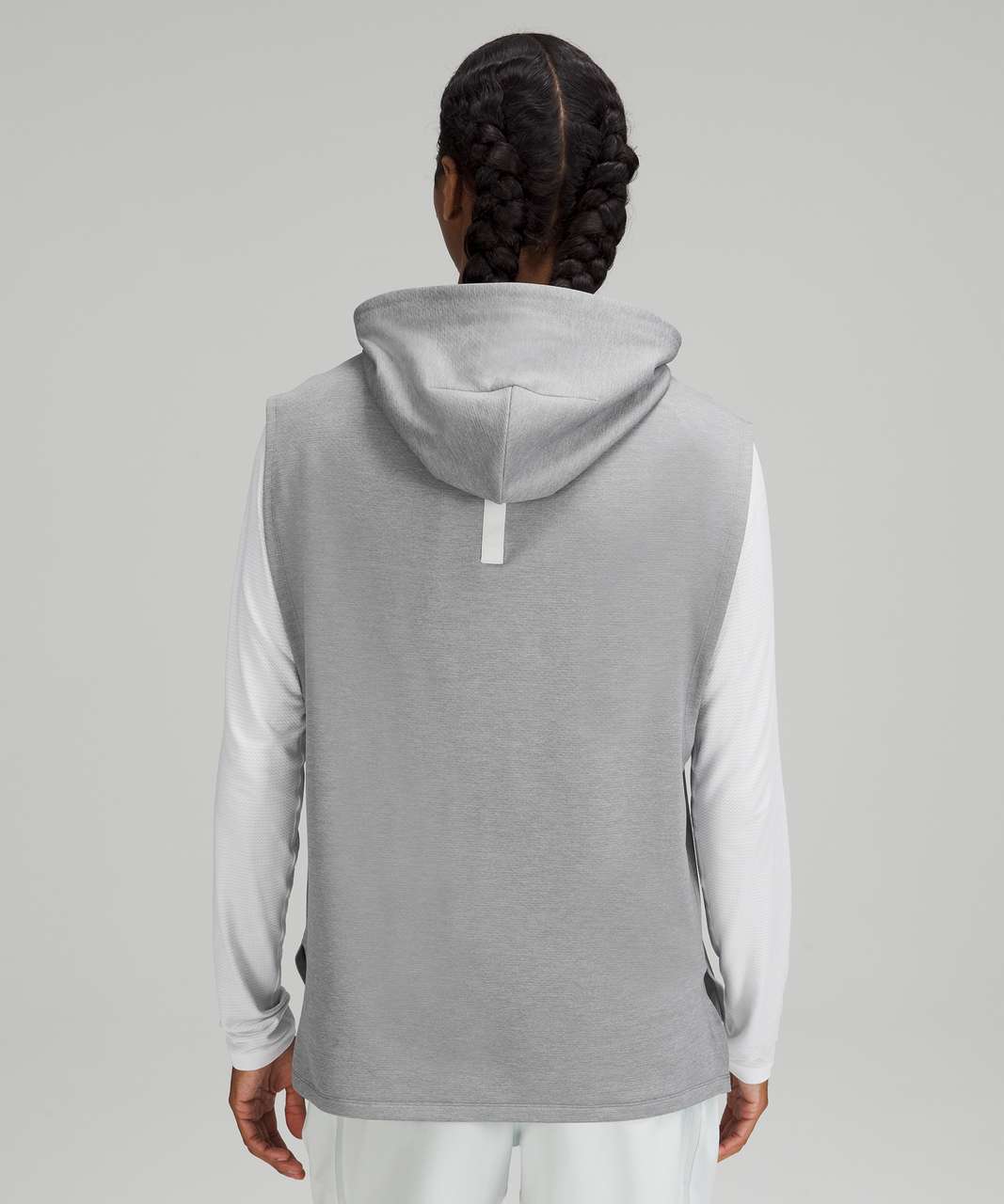 Sleeveless Hoodie (Gray) – RiNo APPAREL