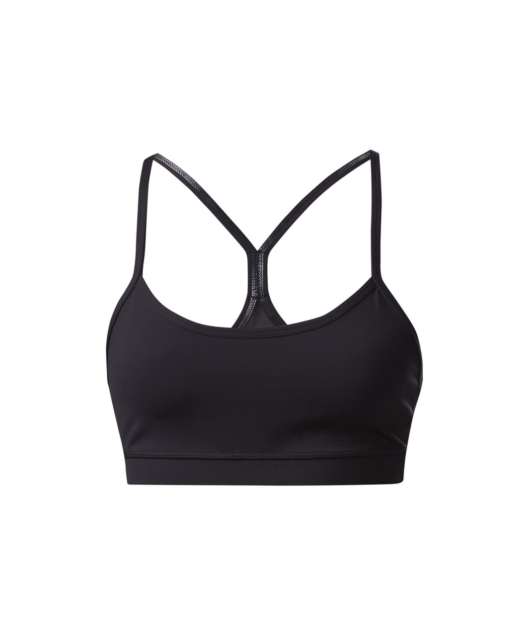 Lululemon Flow Y Bra IV - Black - lulu fanatics